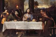 Le souper a Emmaus TIZIANO Vecellio